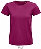 Camiseta Organica Pioneer Mujer Sols - Color Fucsia